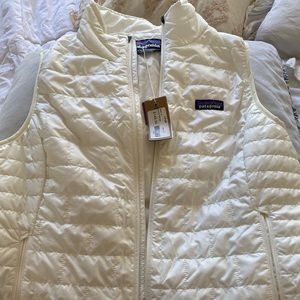 Patagonia Birch White Nano Puff vest